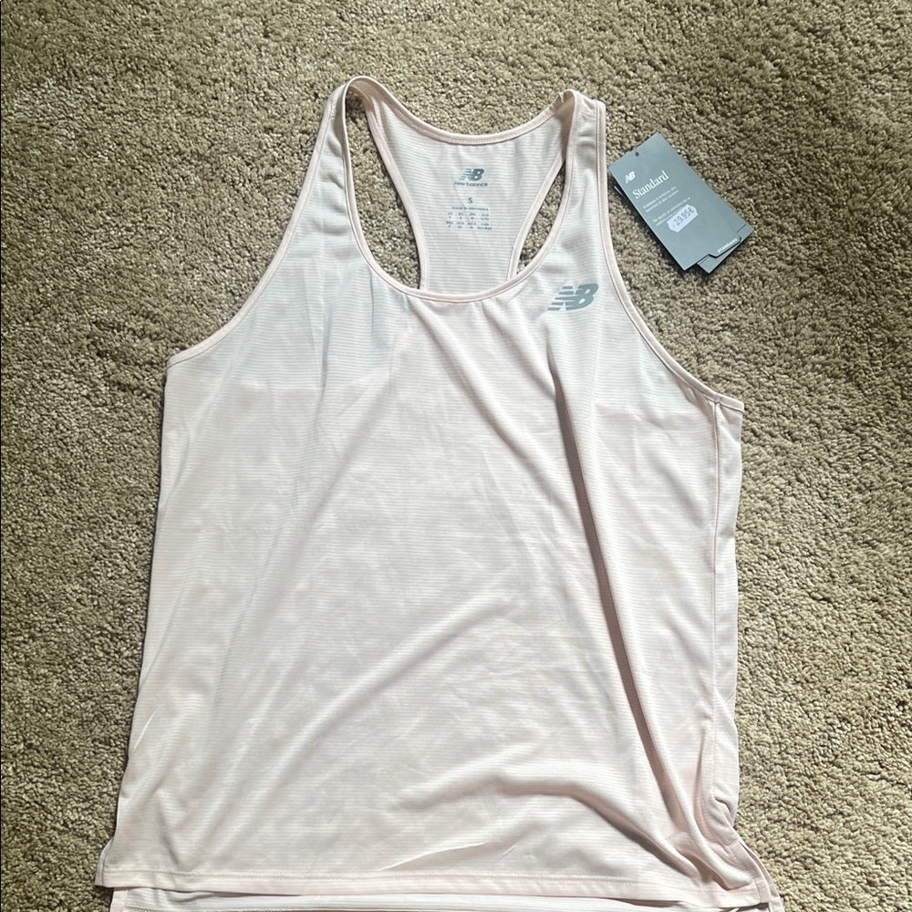 NWT New Balance Women's light Pink Tank Top